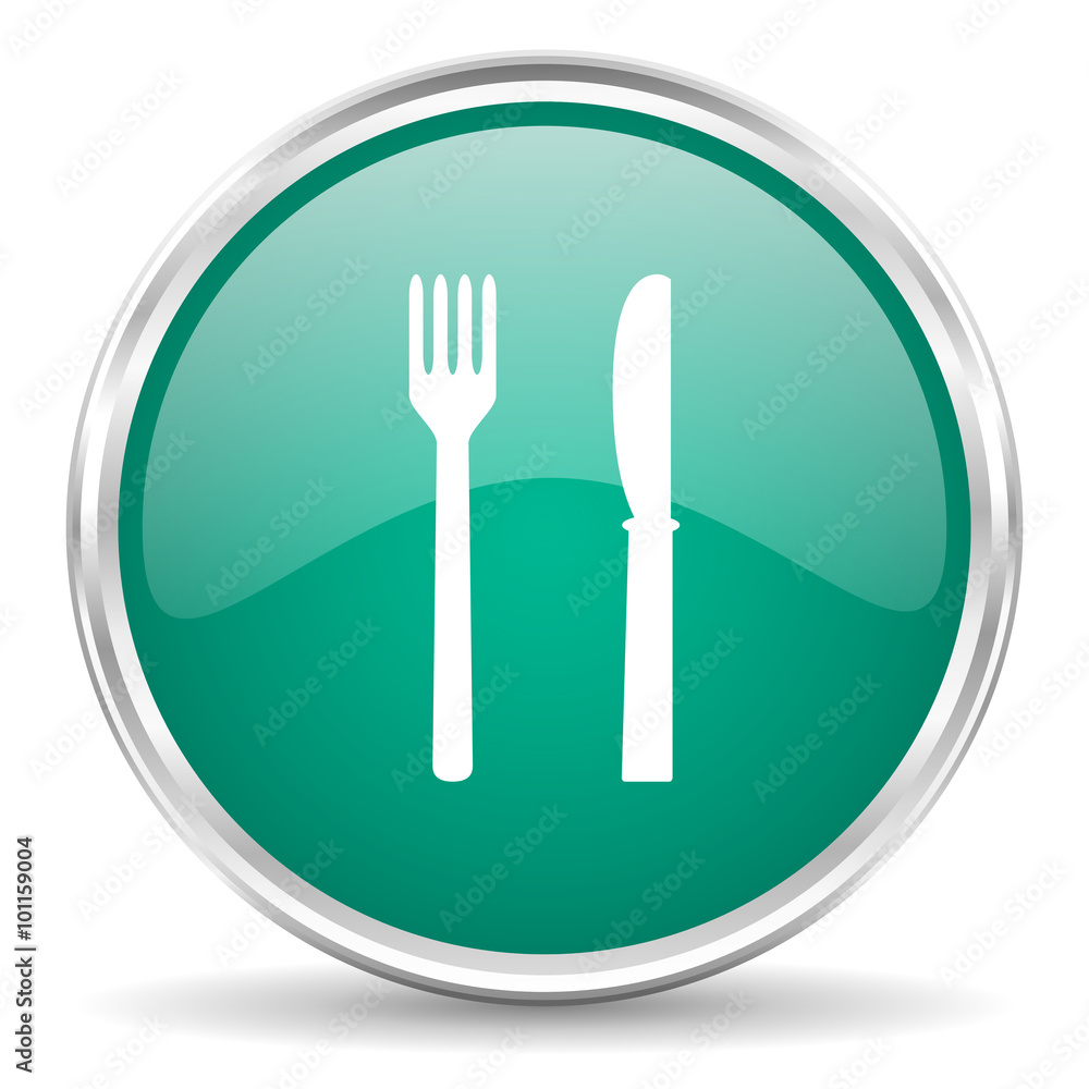eat blue glossy circle web icon eat blue glossy circle web icon