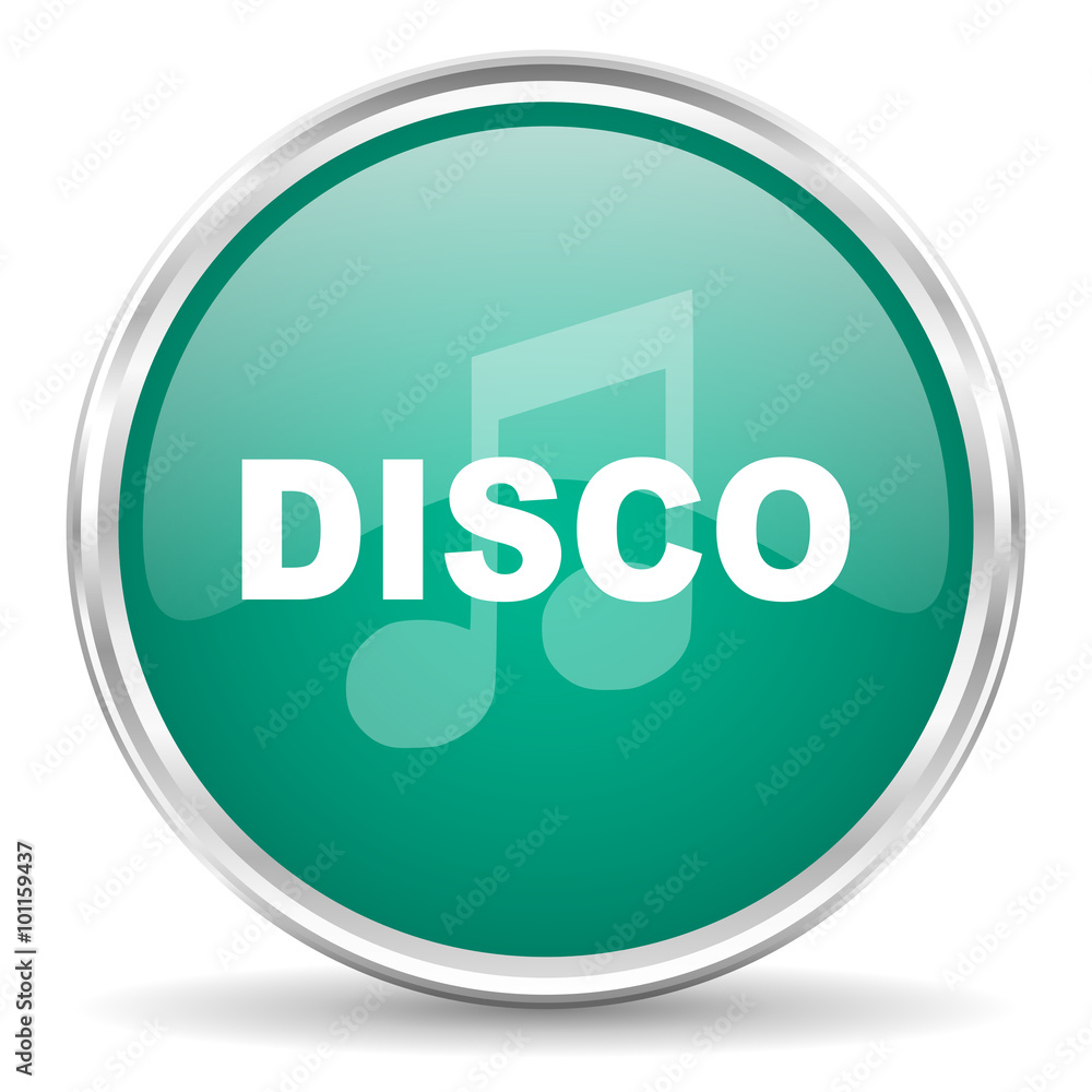 disco music blue glossy circle web icon disco music blue glossy circle web icon
