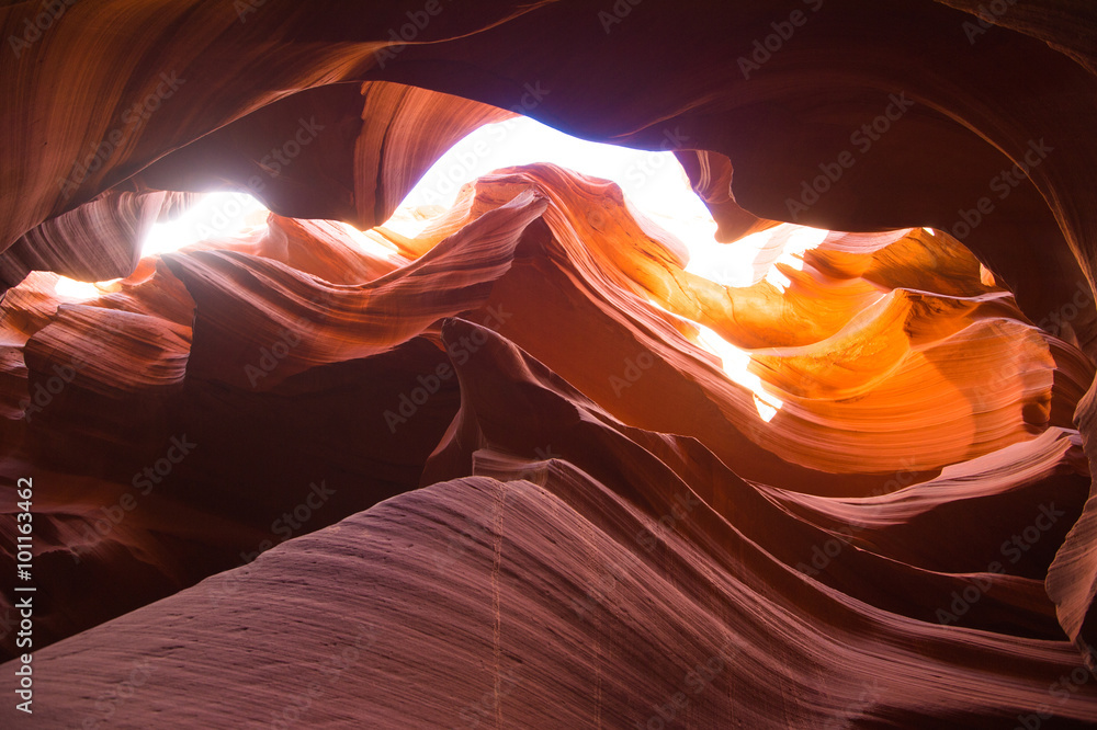 Obraz premium antelope canyon texture