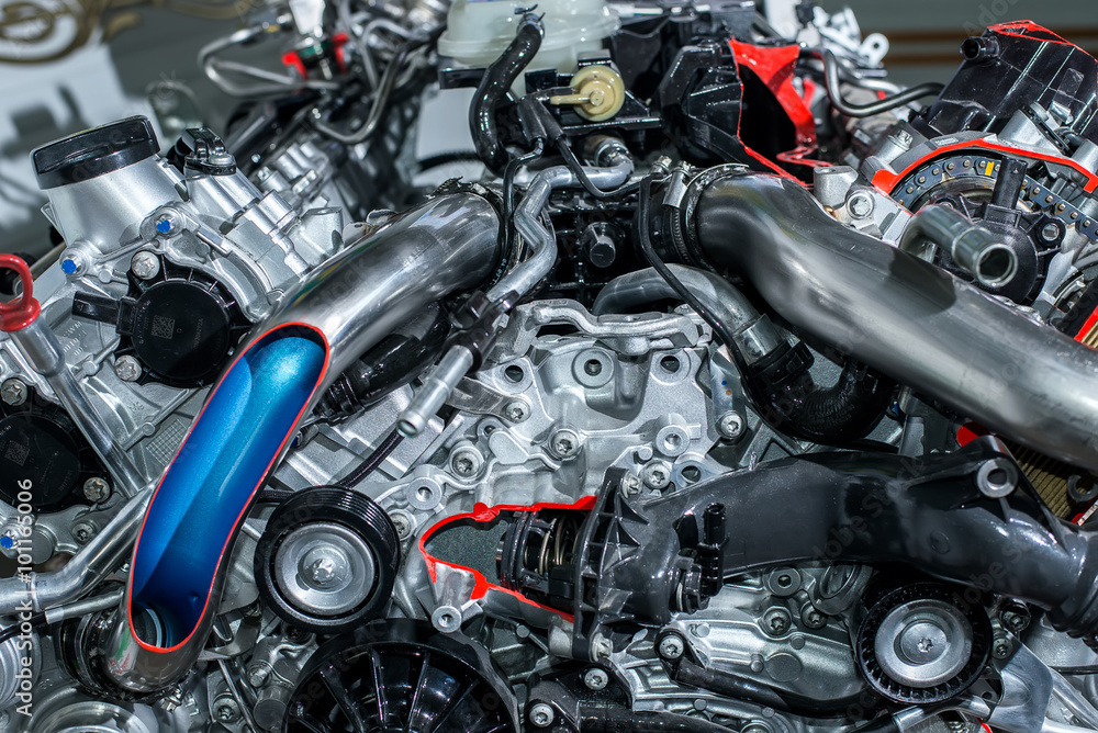 The car engine The car engine