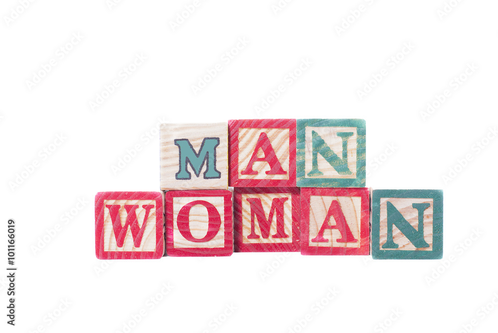 Woman and man Woman and man