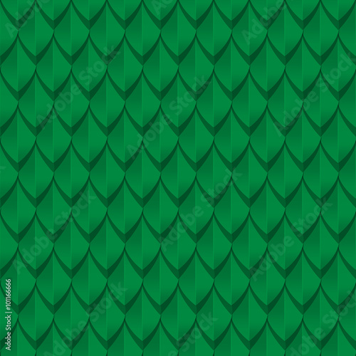 Green dragon scales seamless background texture