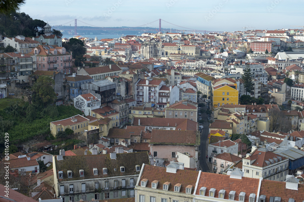 Panorámica de Lisboa, Portugal