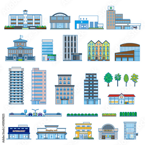 様々な建物
