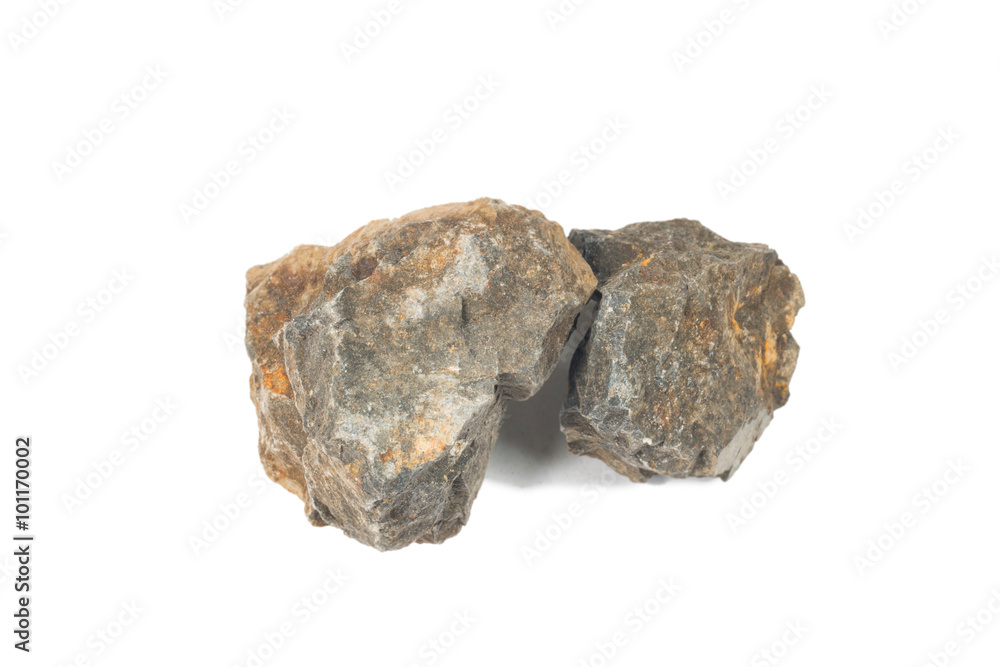 Basalt rock isolate on white
Basalt rock isolate on white
