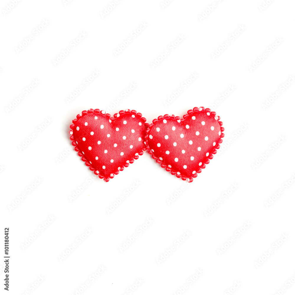 Love hearts isolated on white background, valentines day concept Love hearts isolated on white background, valentines day concept