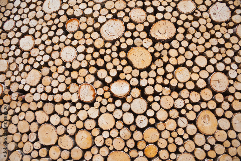 Background of cutting woods Background of cutting woods