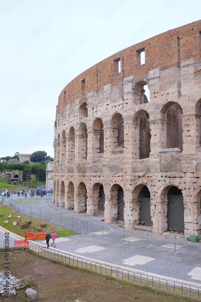 The image of Coliseum in Roma, Italy