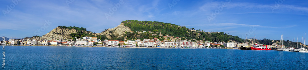 Zante town on Zakynthos island in Greece
