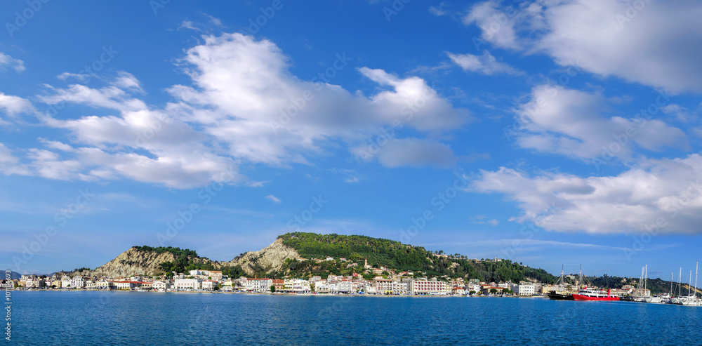Zante town on Zakynthos island in Greece