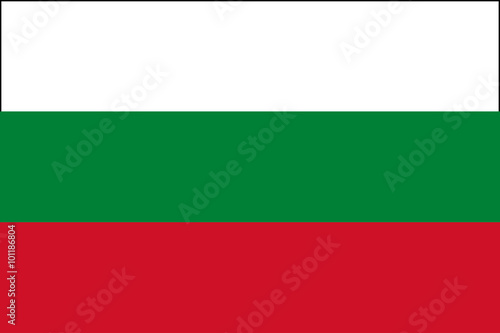 Flag of Bulgaria vector