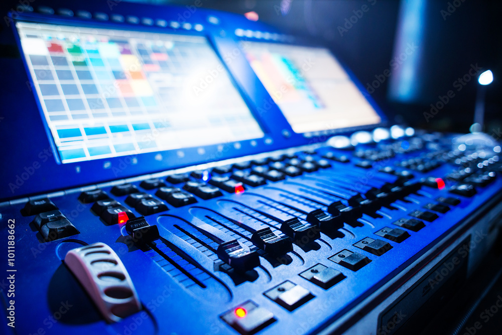 audio sound mixer with buttons and sliders audio sound mixer with buttons and sliders