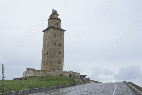 torre d'ercole, faro romano