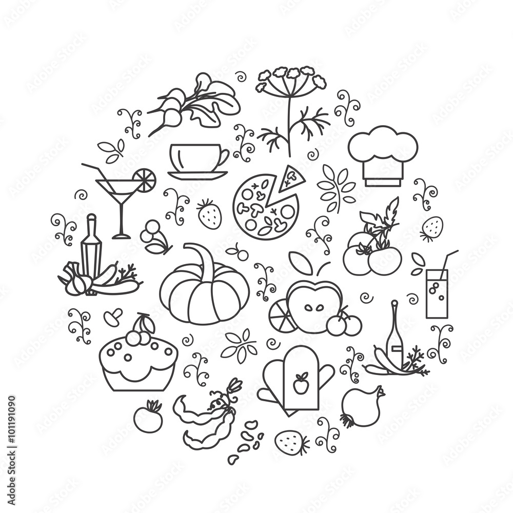 Obraz premium Kitchen, food