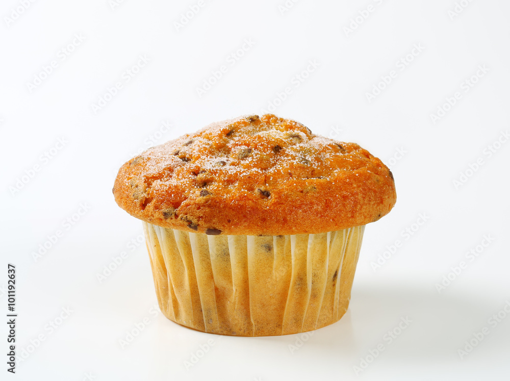 Chocolate chip muffin Chocolate chip muffin