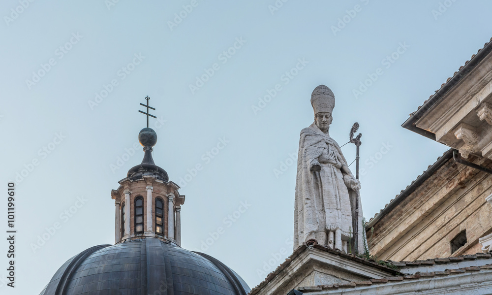 Catholic Cathedral in Urbino, Italy