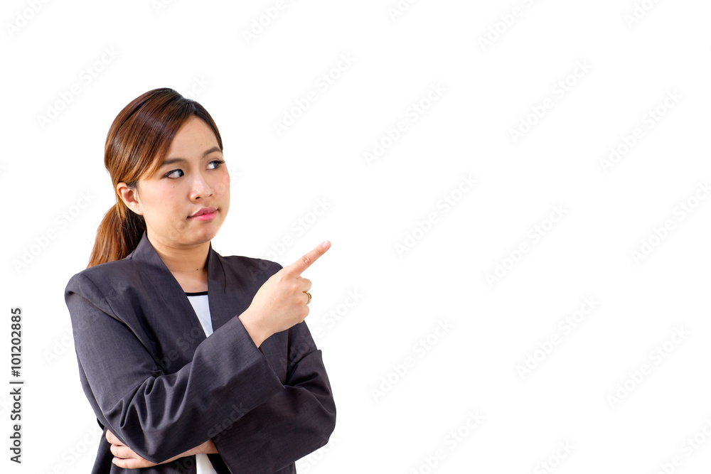portrait of businesswoman isolated on white background portrait of businesswoman isolated on white background