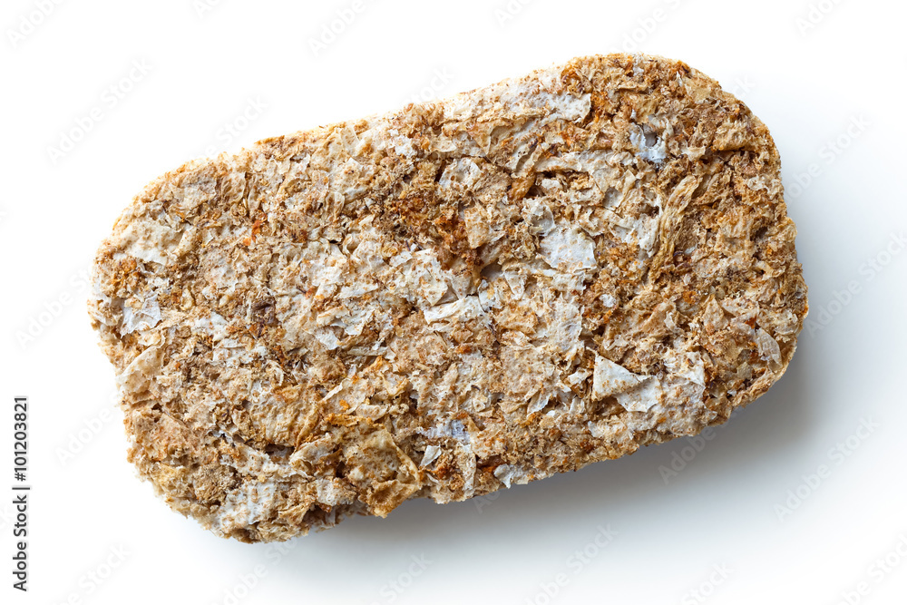 Whole wheat breakfast biscuit.