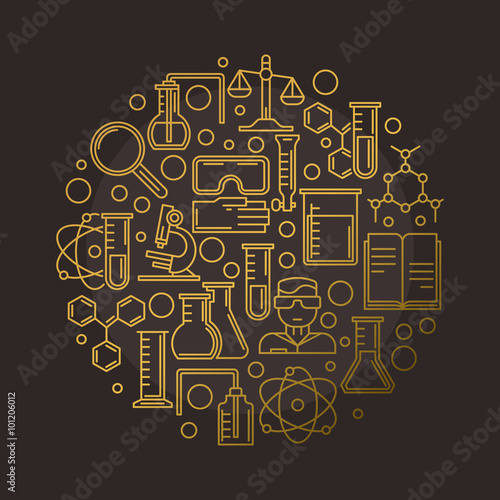 Chemistry vector illustration