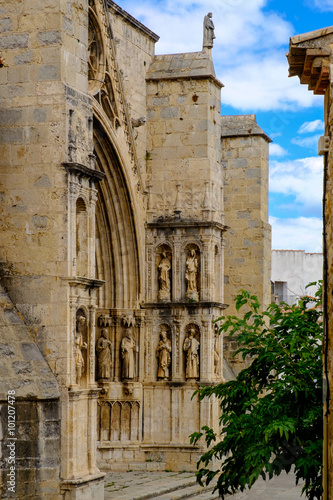 Church of Santa Maria la Mayor, Morella, Castellon province, Spa