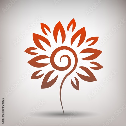 Pictograph of flower