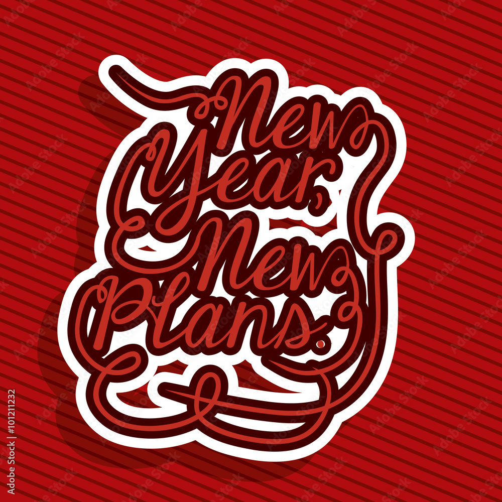 Fototapeta premium merry christmas and happy new year 