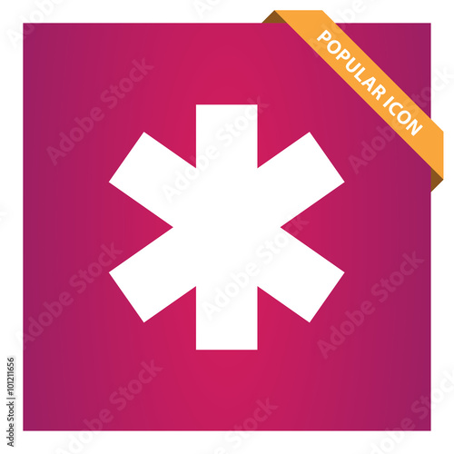 Medical symbol of the Emerg...