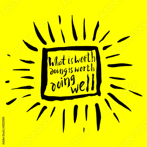hand drawn banner with philosophical inspiration