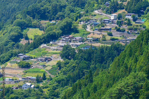 Shimoguri village in Iida, Nagano, Japan © Scirocco340