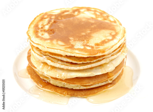 Pancake con miele