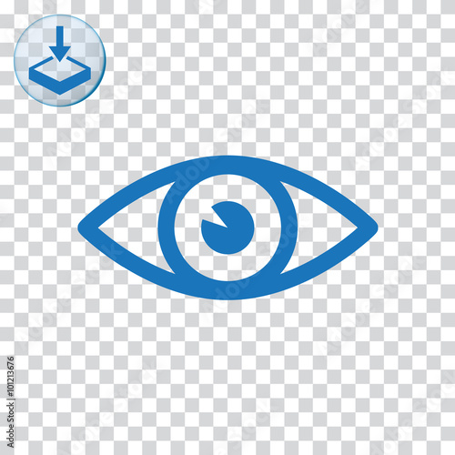 Eye sign icon