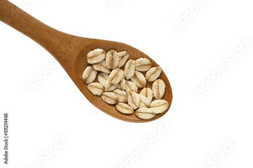 Close up of oat flake