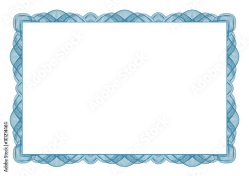 Certificate. Template diplomas, currency. Vector