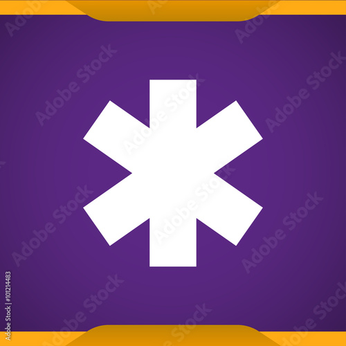 Medical symbol of the Emerg...