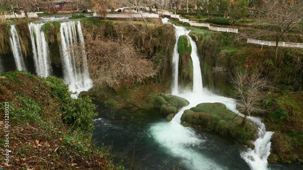 Waterfall Duden at Antalya Turkey. 4K Timelapse Waterfall Duden at Antalya Turkey. 4K Timelapse