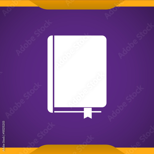 Book sign icon