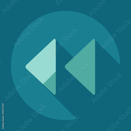 Free Download Flat modern design with shadow icon player - GFXLoad