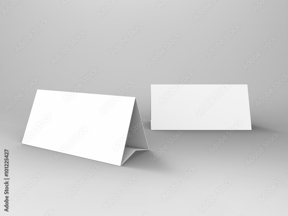 Table Tent 3D Render Table Tent 3D Render