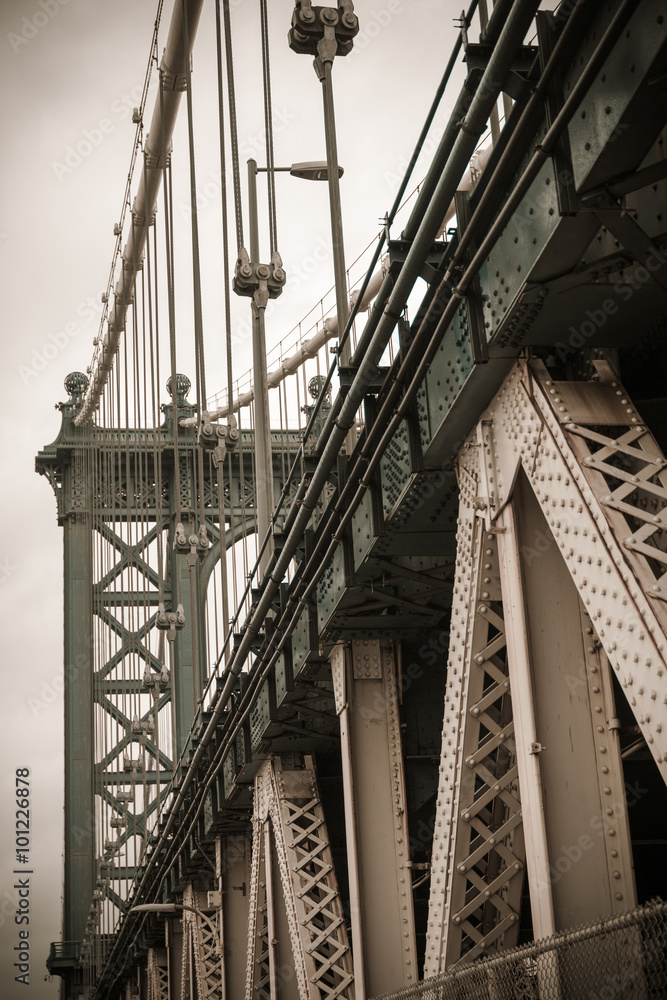 Obraz premium New York Manhattan Bridge