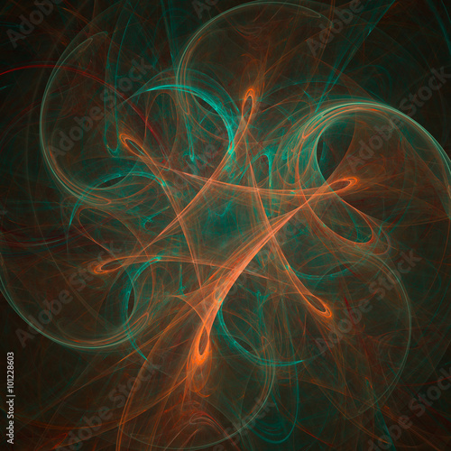 abstract fractal background