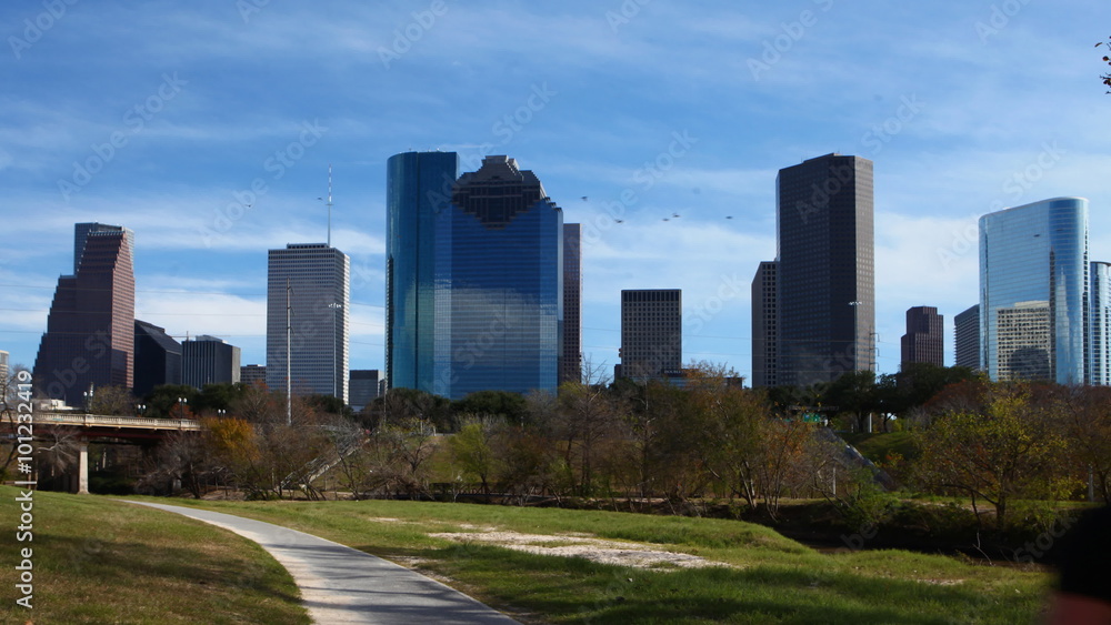 4K UltraHD Close view timelapse of the Houston city center 4K UltraHD Close view timelapse of the Houston city center