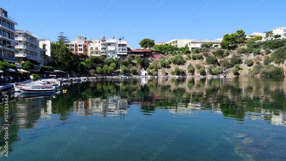 Obraz premium Agios Nikolaos - Crète.