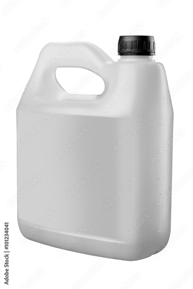 plastic jerrycan isolated on white background.
plastic jerrycan isolated on white background.