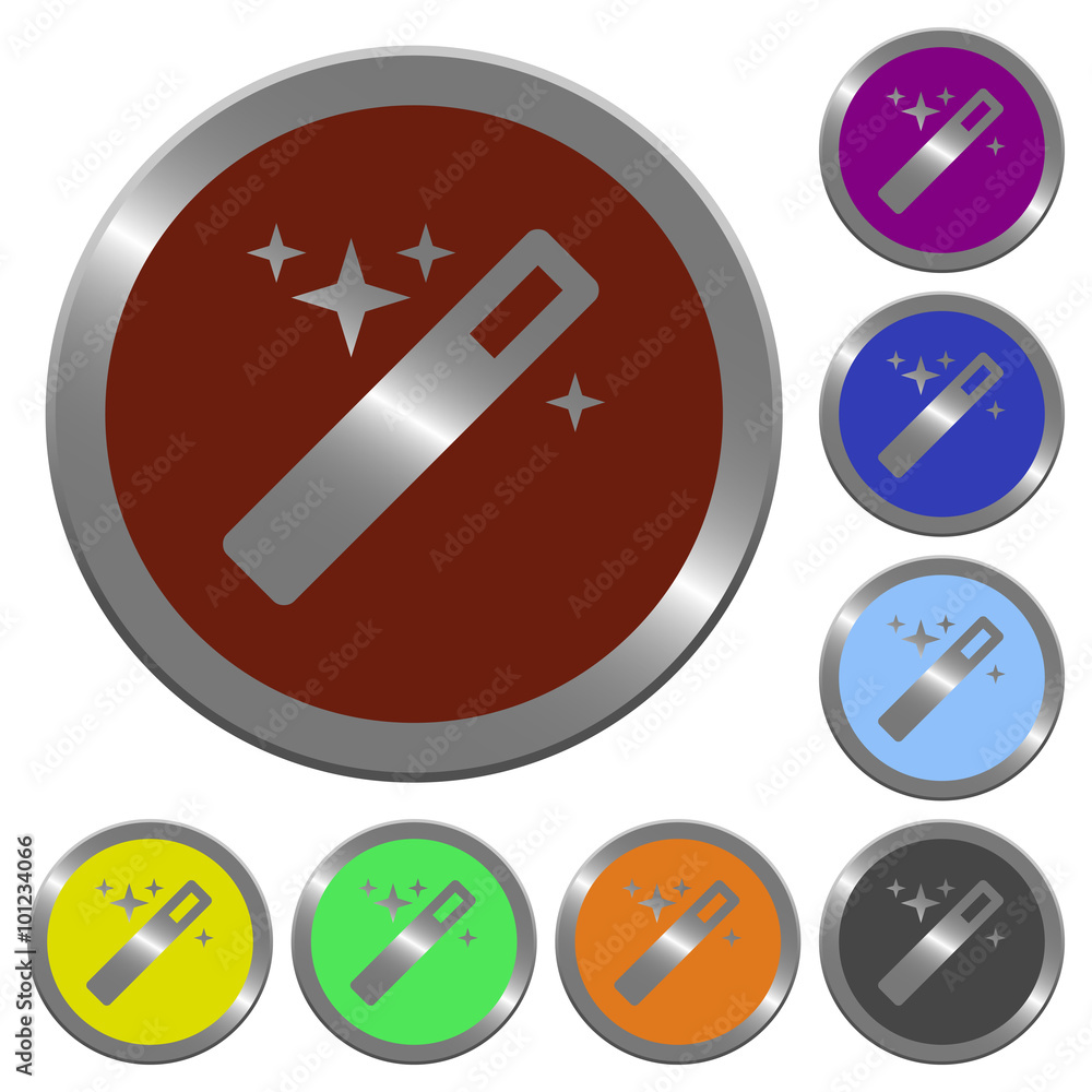 Color magic wand buttons Color magic wand buttons