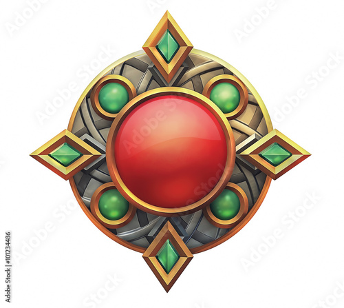 Shaman Fantasy Emblem photo