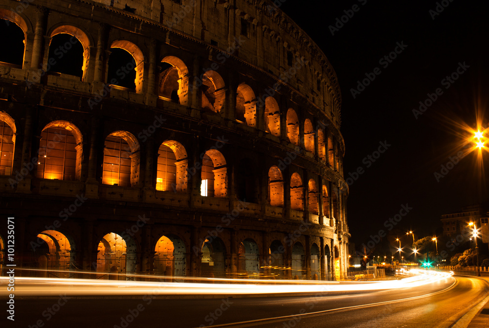 Traffico al Colosseo