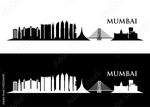 Mumbai skyline