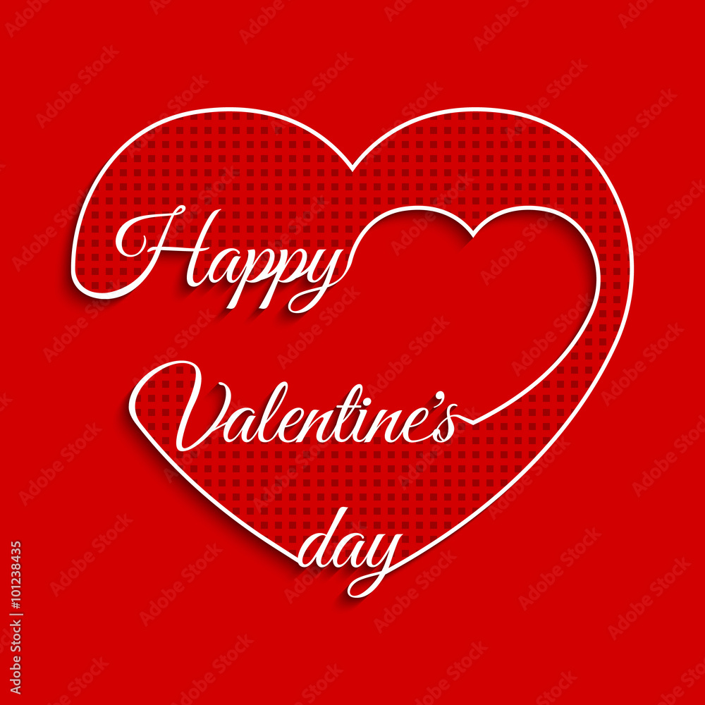 Valentines day background lettering, heart and rose. Valentine's Valentines day background lettering, heart and rose. Valentine's