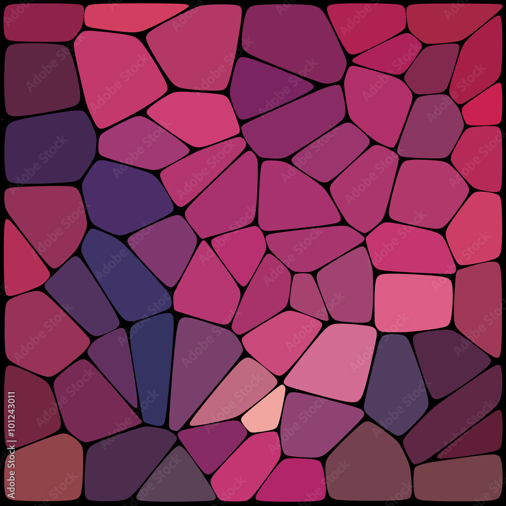 Abstract mosaic pattern consisting of geometric elements Abstract mosaic pattern consisting of geometric elements