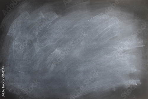 Chalkboard Texture. Black chalkboard texture with smudged and smeared  eraser marks.